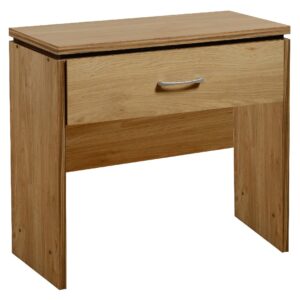 Crieff Wooden Dressing Table With 1 Drawer In Oak